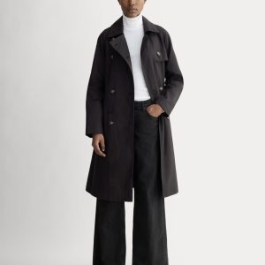The Modern Trench Coat | Black
