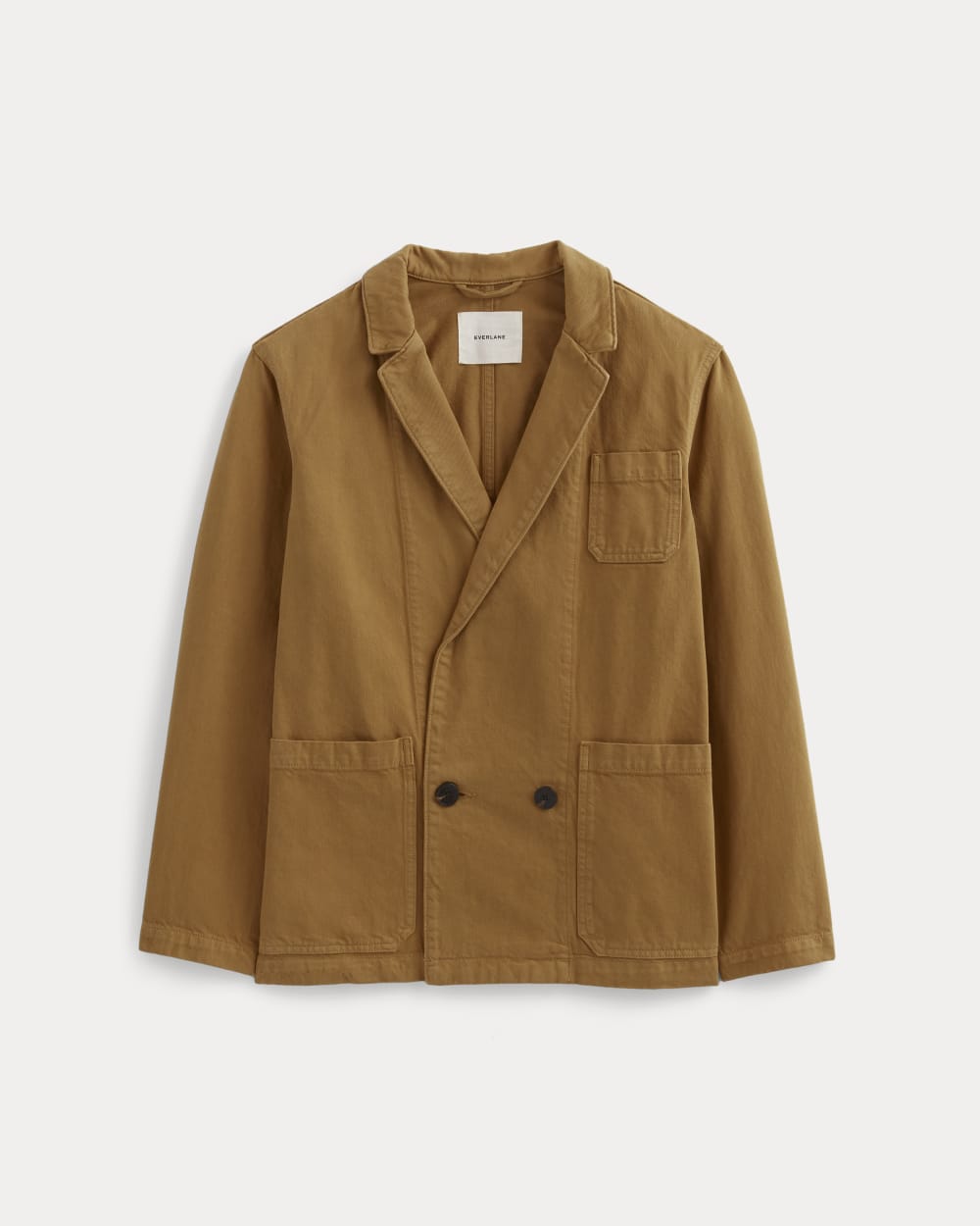 The Denim Chore Blazer | Garment-Dyed Neutral - Image 2