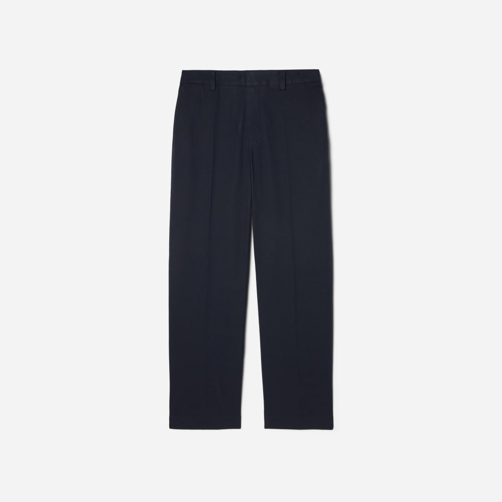 The Wide Leg Performance Chino | Deep Navy - Image 2
