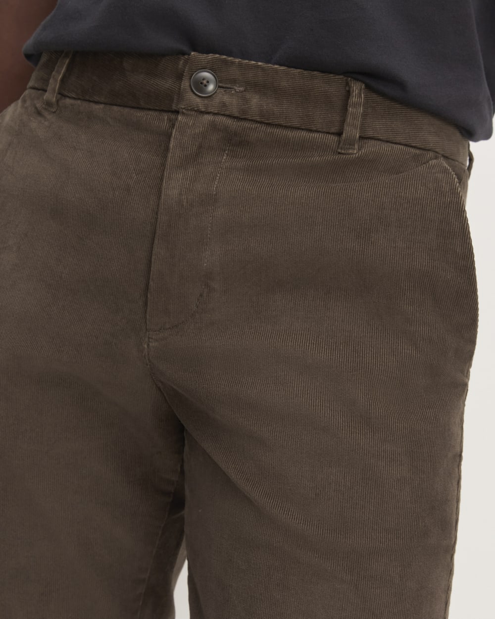 The Straight Fit Corduroy Pant | Cocoa - Image 4