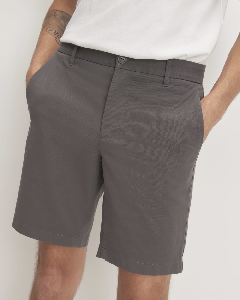 The 9 Slim-Fit Performance Chino Short | Slate Grey - Image 4