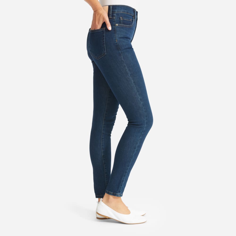 The Authentic Stretch High-Rise Skinny | Dark Blue Wash | 28.5 Inseam - Image 10