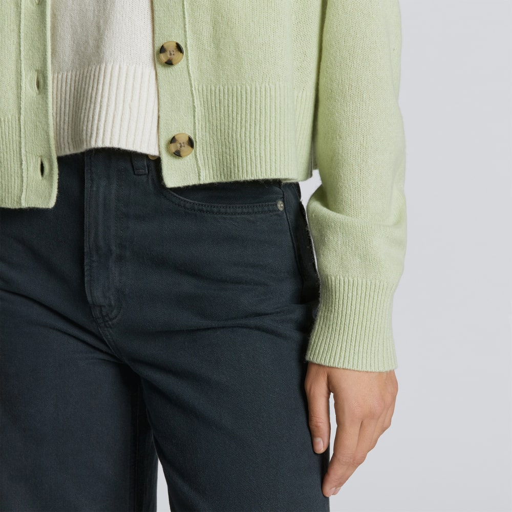 The Cashmere Cardigan | Seafoam Green - Image 4