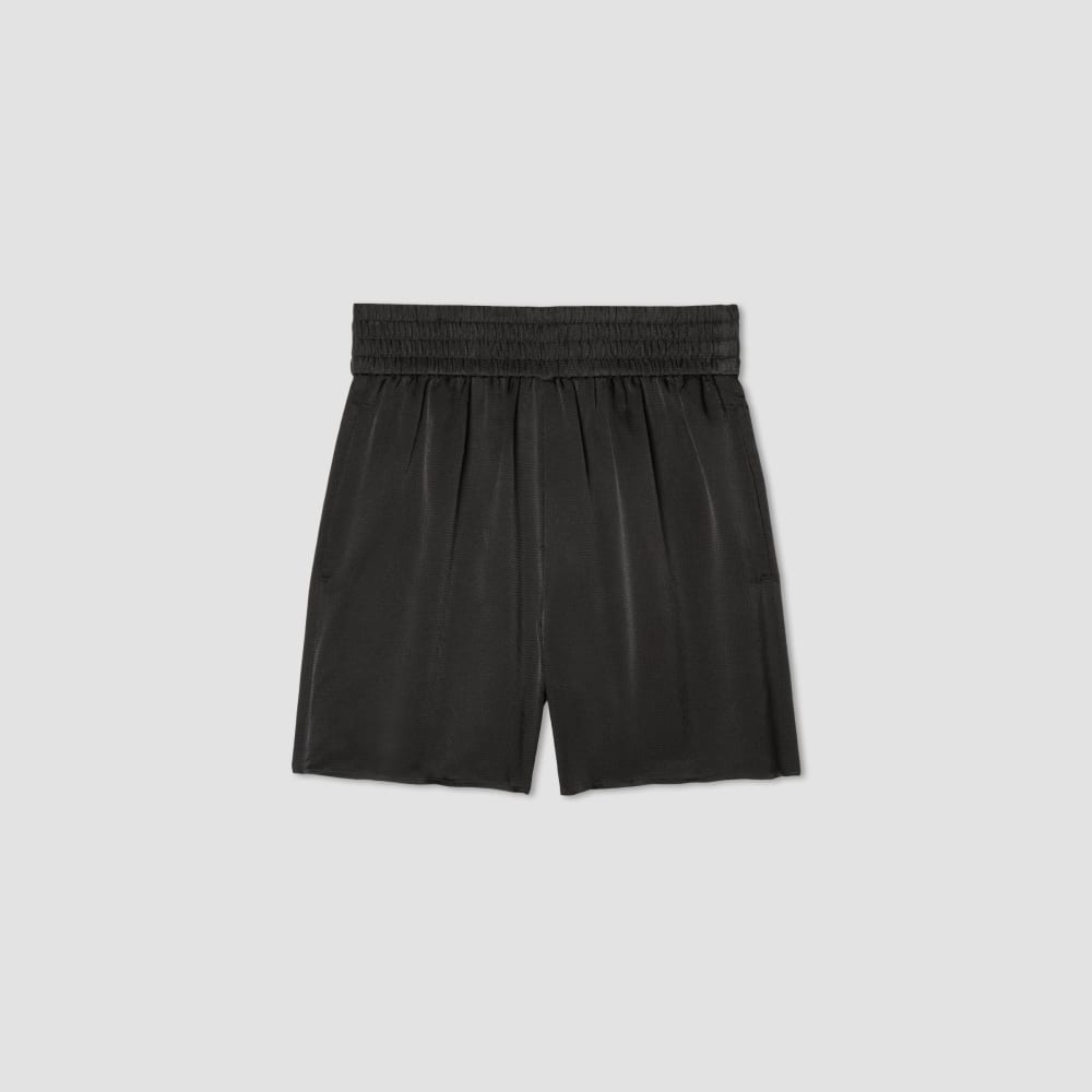 The Satin Pull-On Short | Black - Image 2