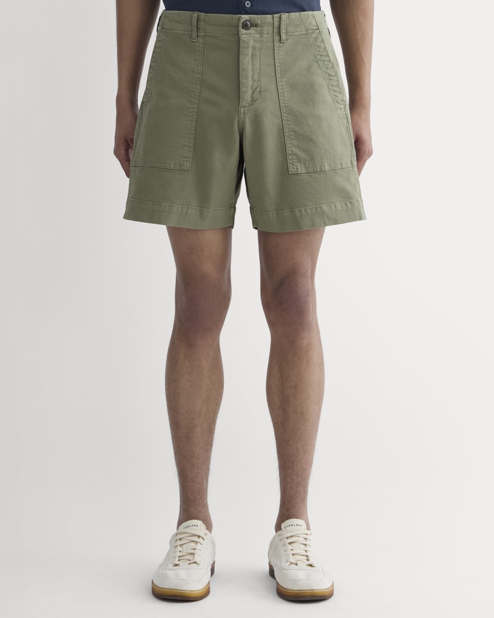 The Canvas Relaxed Short | Lichen Green