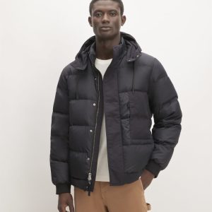 The ReNew Short Puffer | Black