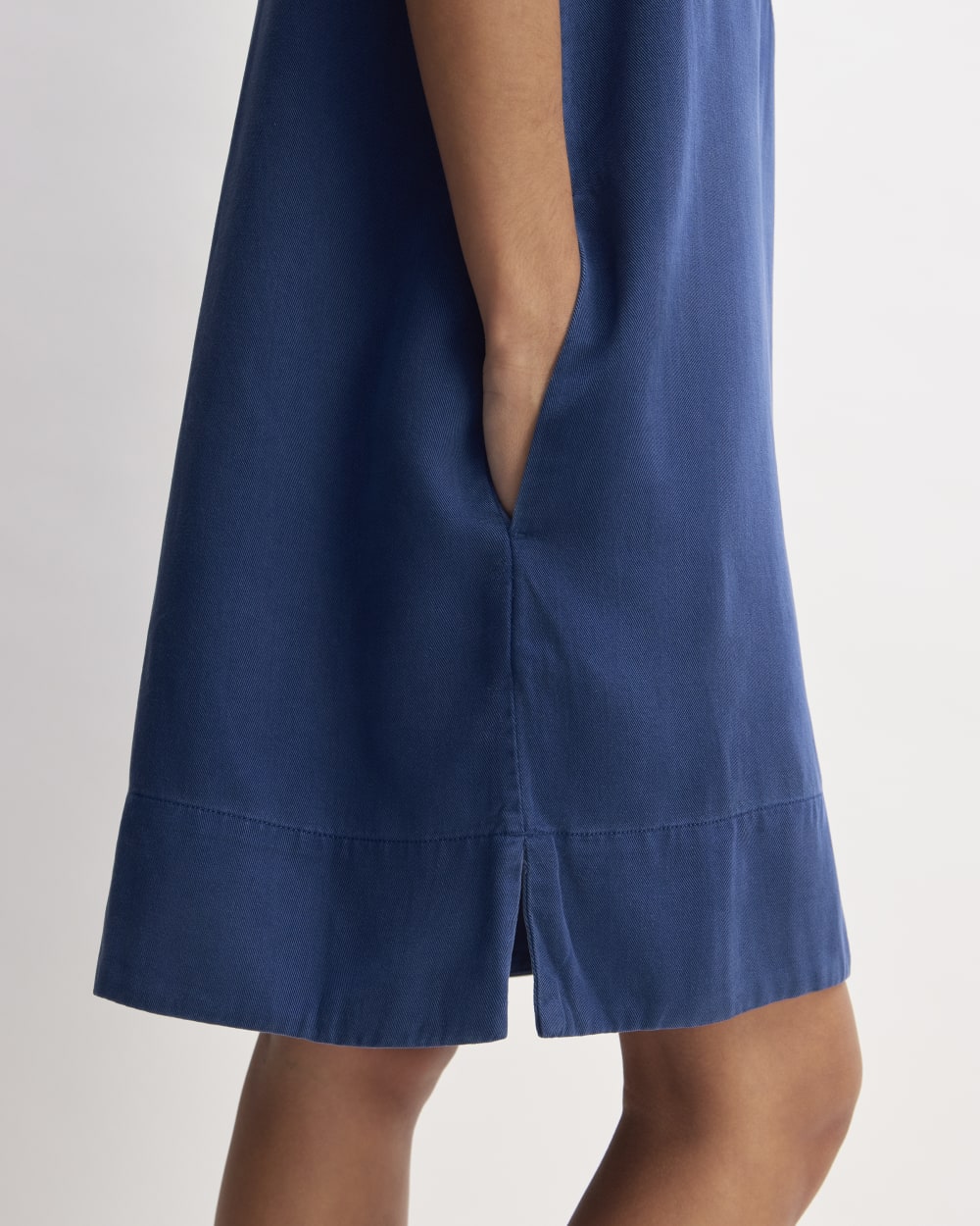 The TENCEL? Easy Workwear Dress | Bellwether Blue - Image 4