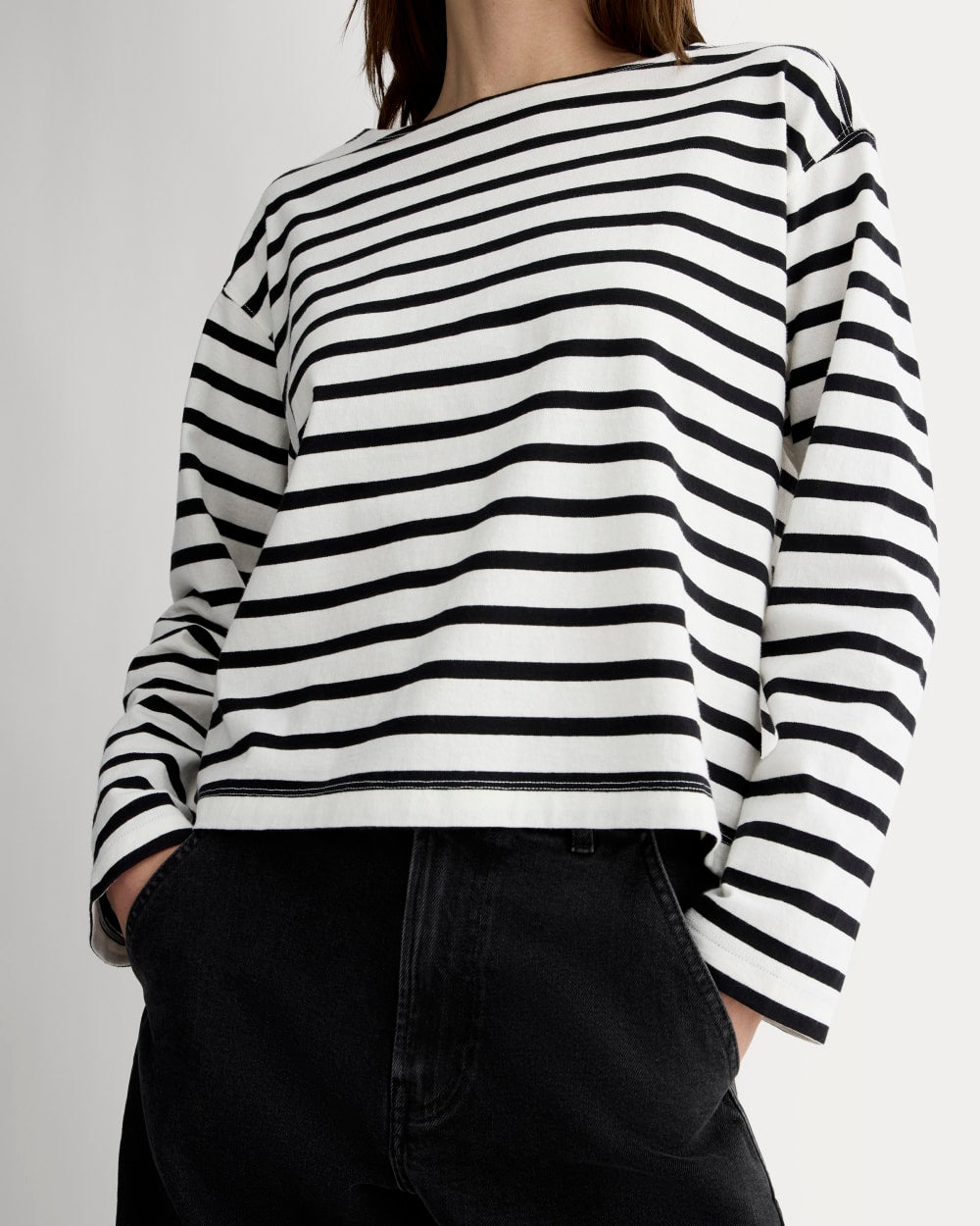 The Mariner Tee | Bone / Black - Image 4