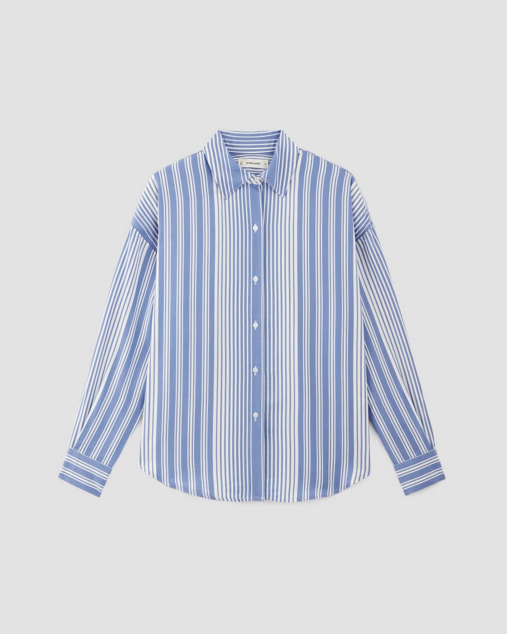 The Oversized Shirt in Butterlite | Granada Sky Blue / Bone - Image 2