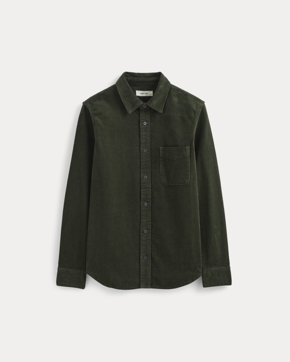 The Classic Shirt in Corduroy | Dark Forest - Image 2