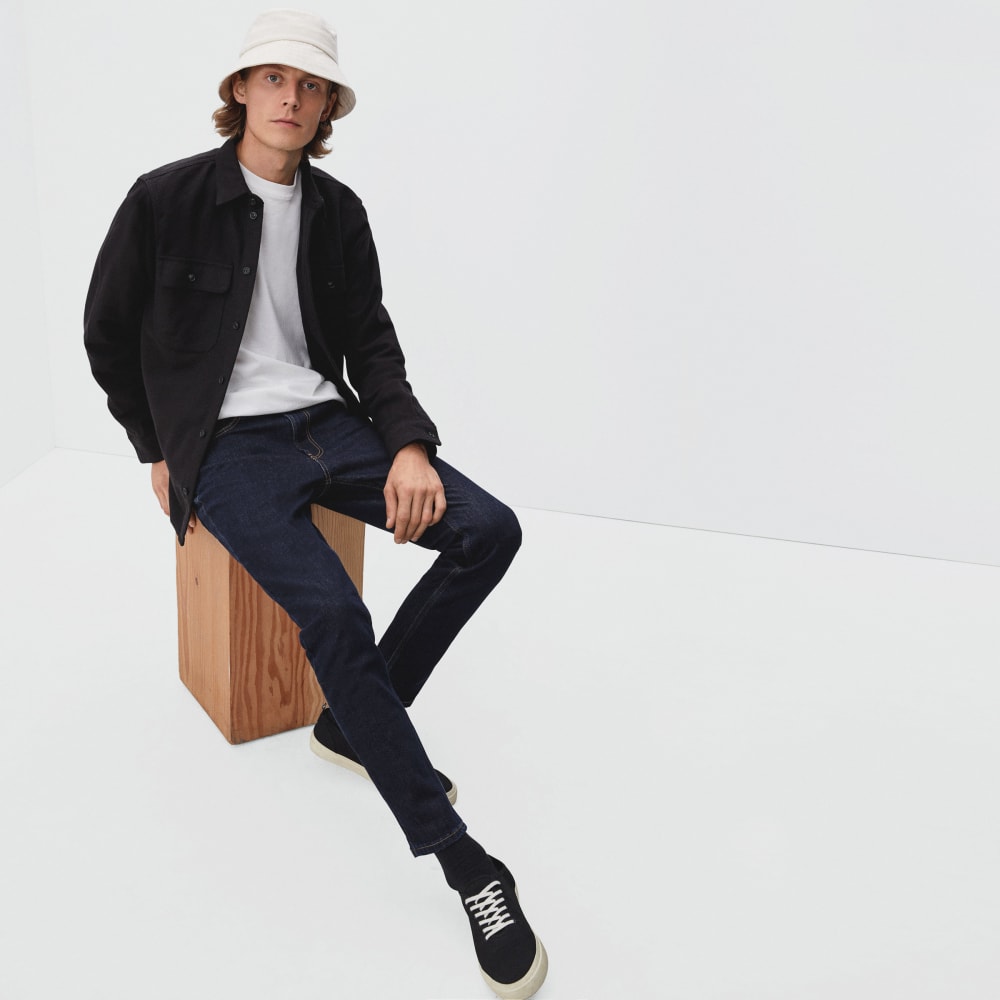 The Organic Cotton Slim-Fit Jean | Dark Indigo - Image 7