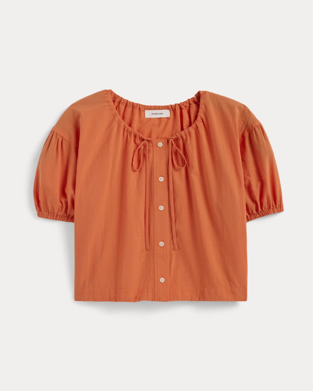 The Gauze Button-Up | Soft Orange - Image 2