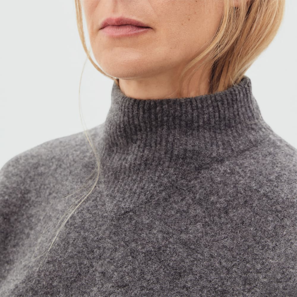 The Cozy-Stretch Pullover | Heathered Charcoal - Image 5