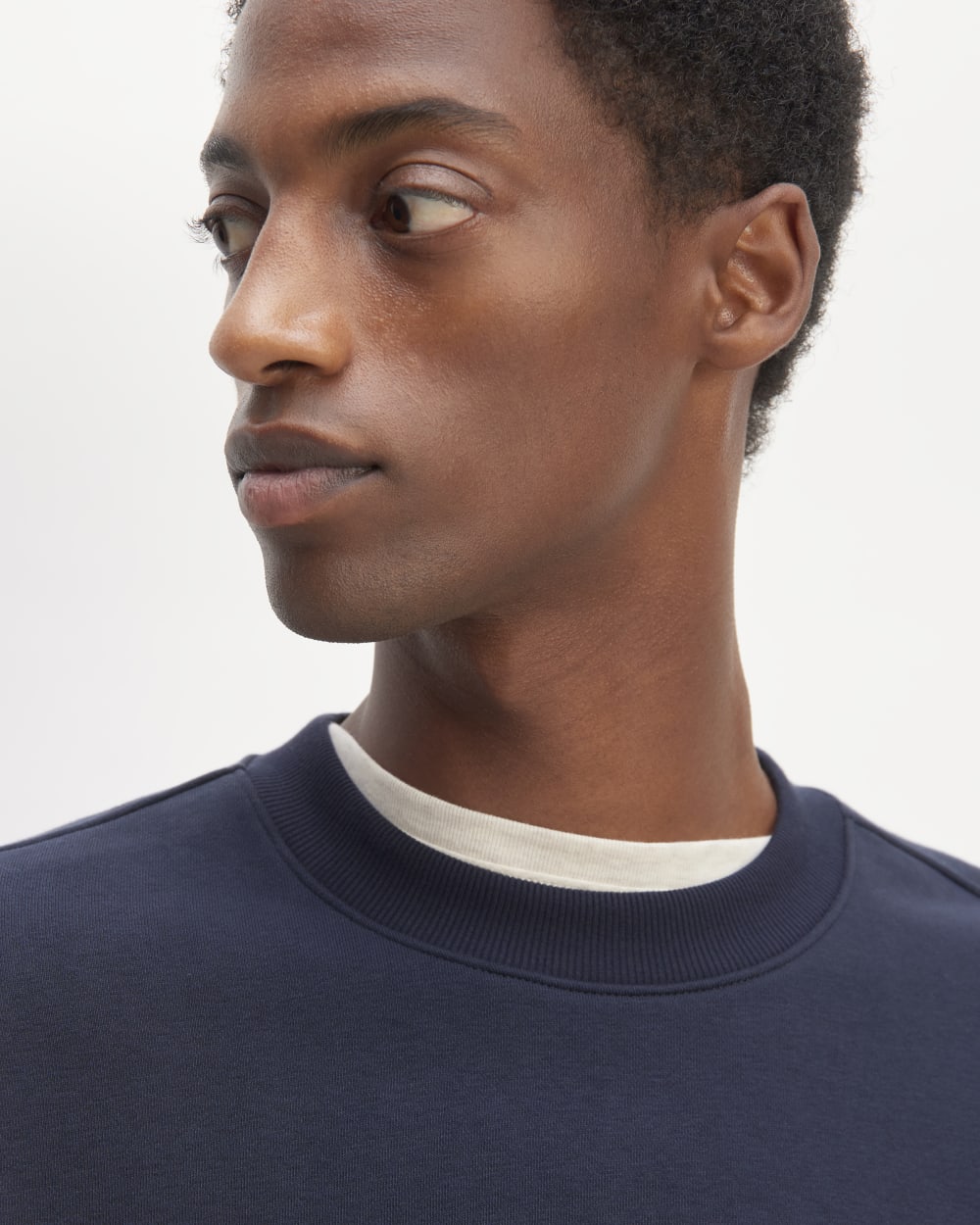 The ReTrack Crewneck Sweatshirt | Navy - Image 4