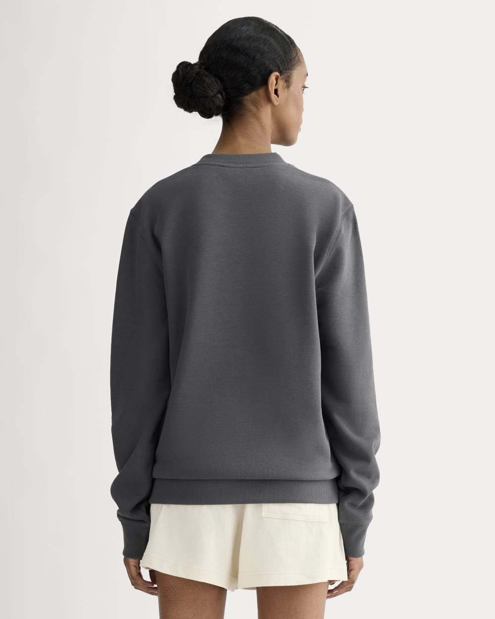 The Everlane x Parks Project French Terry Crew | Forged Iron / Natural - Image 9