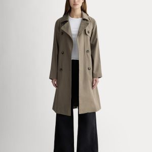 The Modern Trench Coat | Deep Taupe