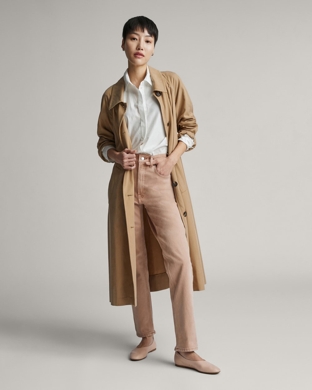 The Day Glove in Narrow Fit | Pale Pink - Image 3