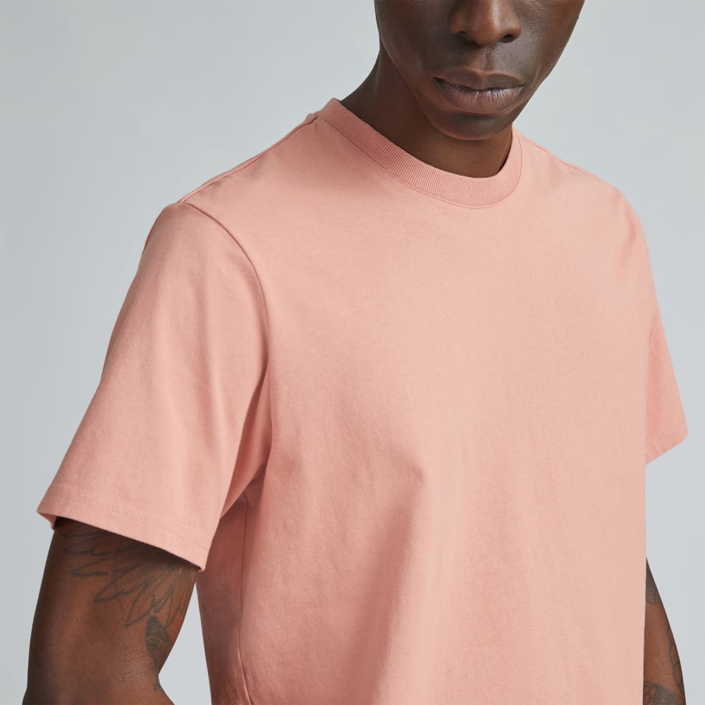 The Premium-Weight Relaxed Crew | Uniform | Light Rose - Image 4