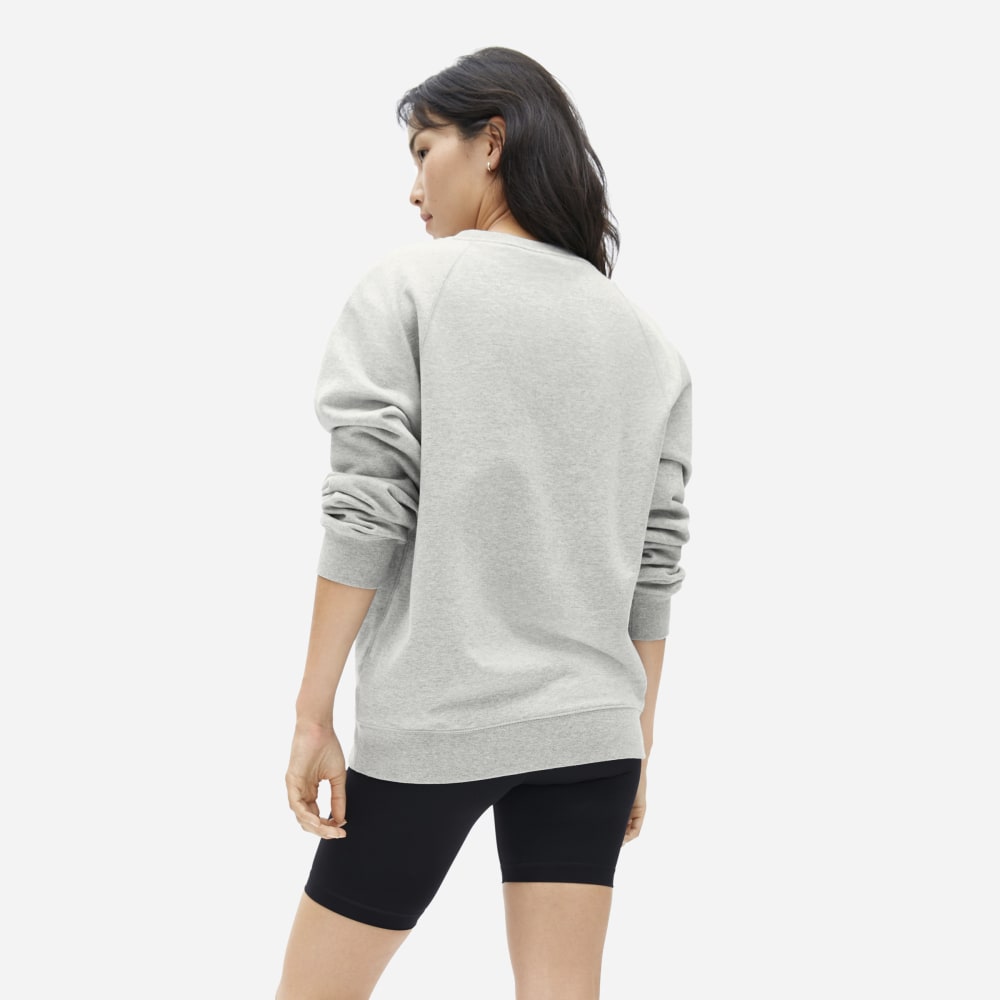 The Unisex French Terry Crew | Heathered Grey - Image 5