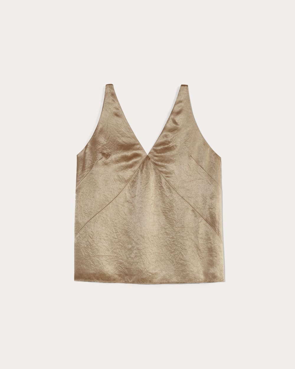 The Satin Tank | Champagne - Image 2