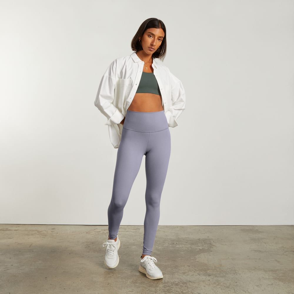 The Perform 24/7 Legging | Lilac Grey | 28 Inseam - Image 3