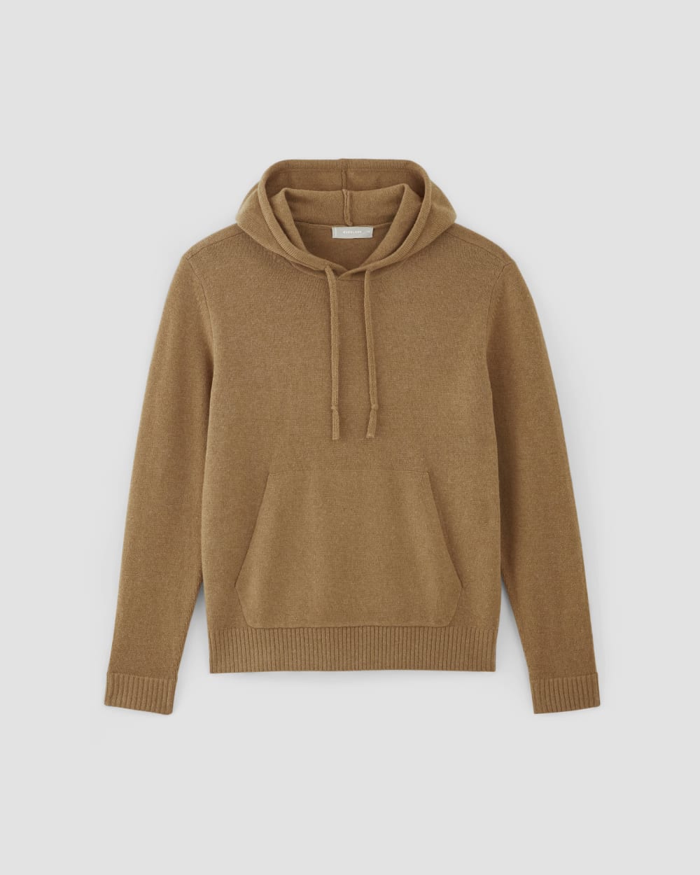 The Felted Merino Hoodie | Deep Camel - Image 2