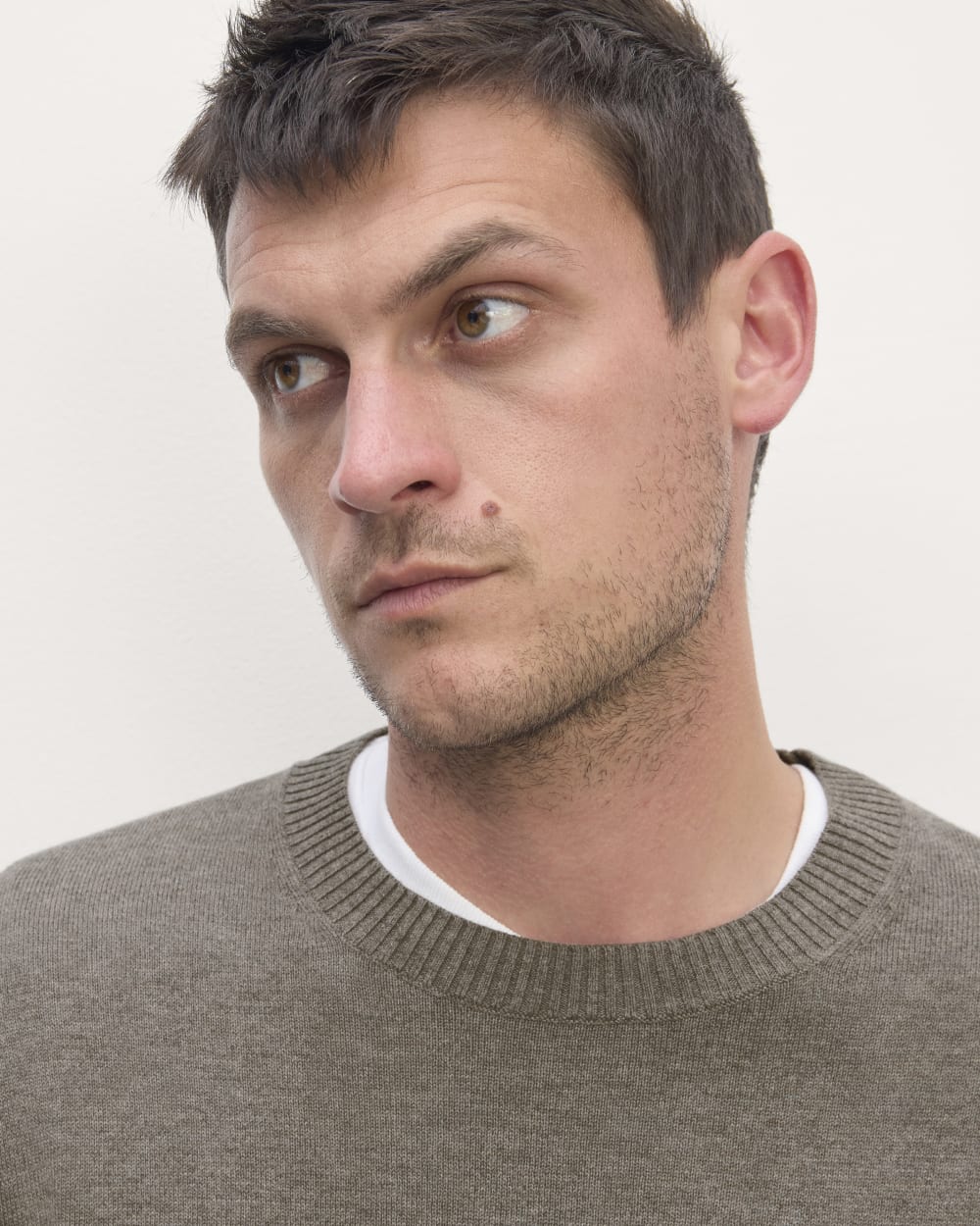 The No-Sweat Sweater | Uniform | Taupe Melange - Image 4