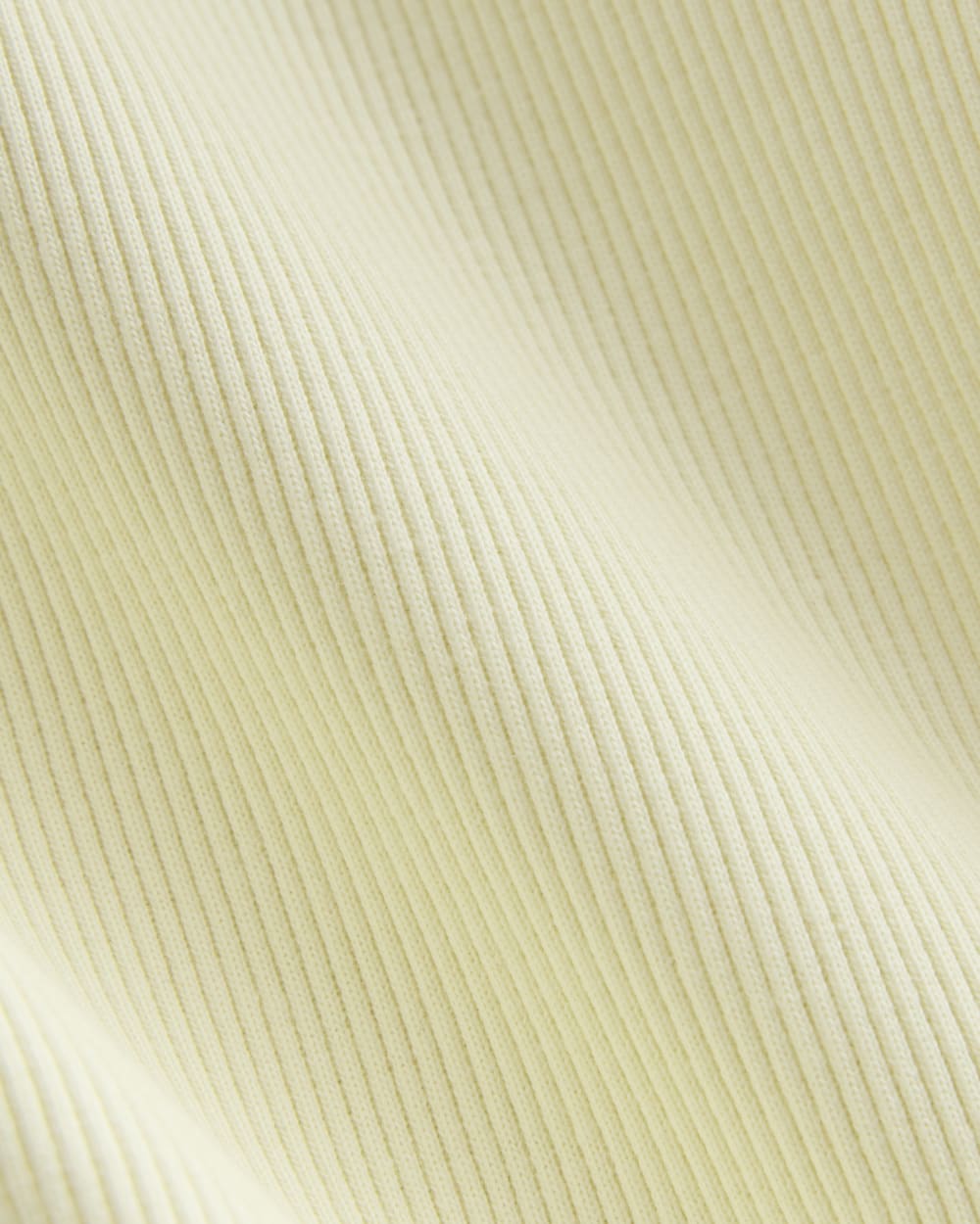 The '90s Rib Tee | Light Yellow - Image 6