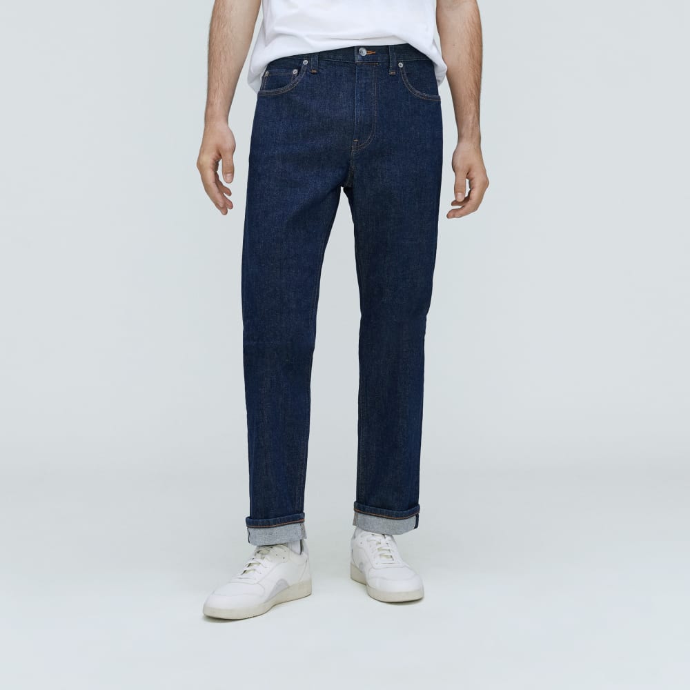 The Selvedge Straight Fit Jean | Indigo Rinse - Image 2