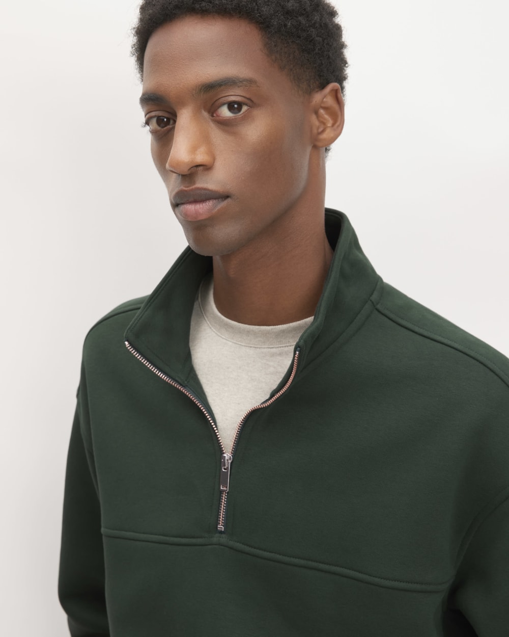 The ReTrack Fleece Half-Zip | Scarab - Image 4