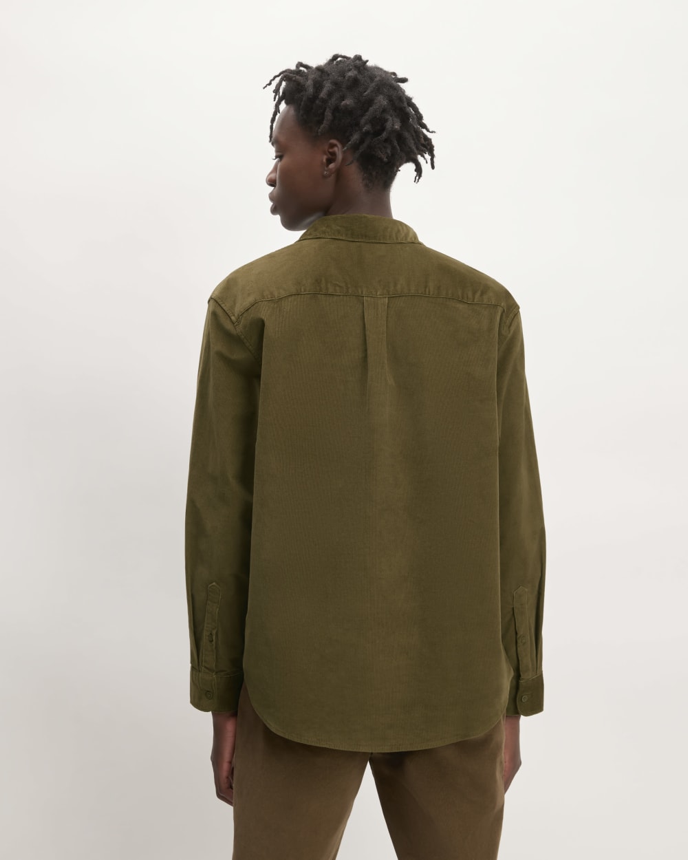 The Relaxed Corduroy Shirt | Beech - Image 6