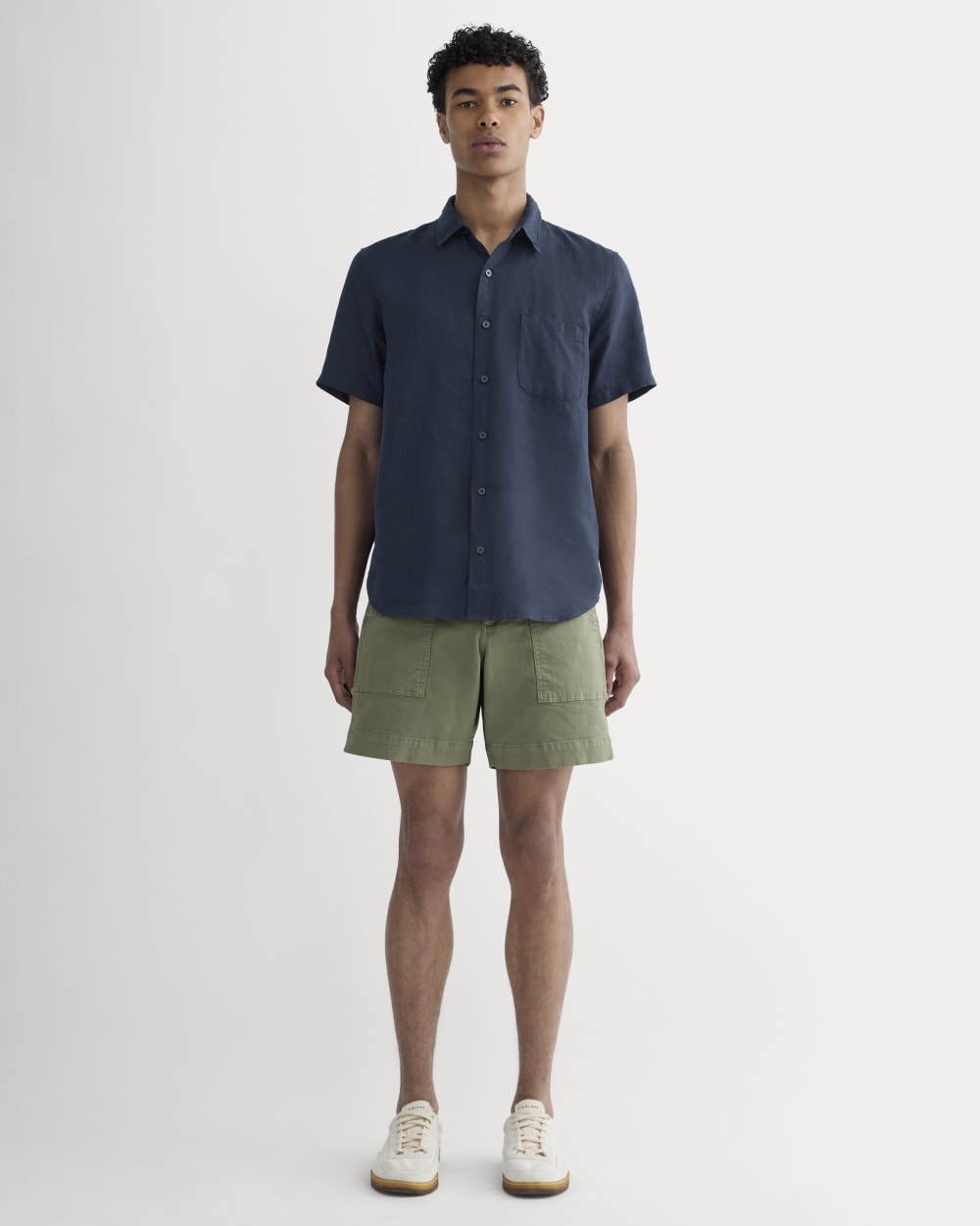 The Canvas Relaxed Short | Lichen Green - Image 3
