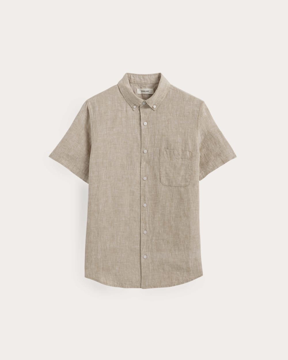 The Classic Short-Sleeve Shirt in Linen | Cornstalk Chambray - Image 2