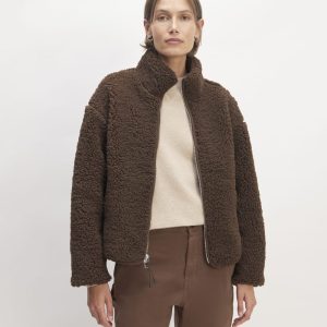 The ReNew Fleece Full Zip | Earth Brown