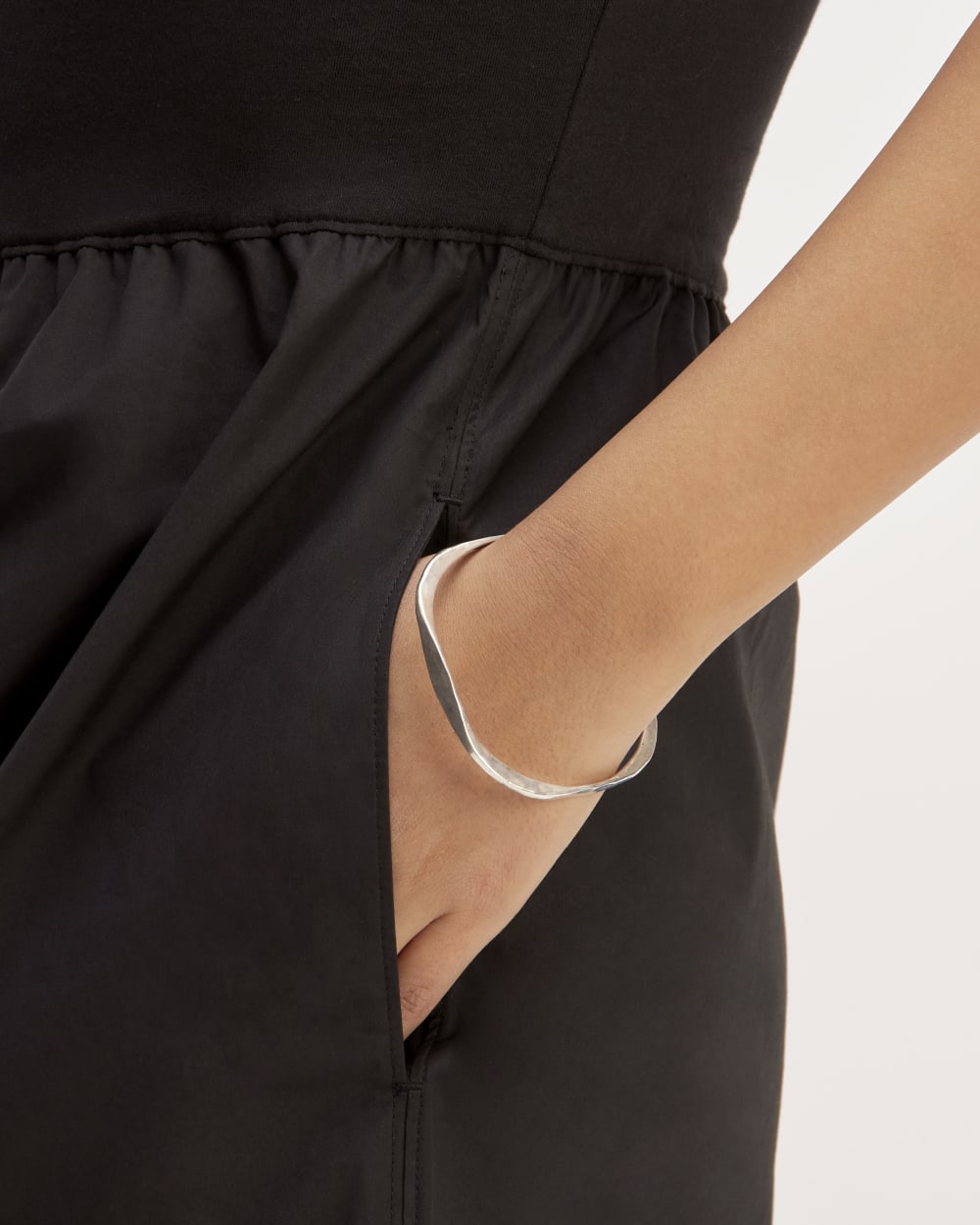 The Supima® High-Neck Riviera Dress | Black - Image 4