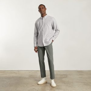 The Performance Chino | Uniform | Pewter Green | Slim