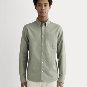 The Slim Oxford Shirt | Sage Green | Standard