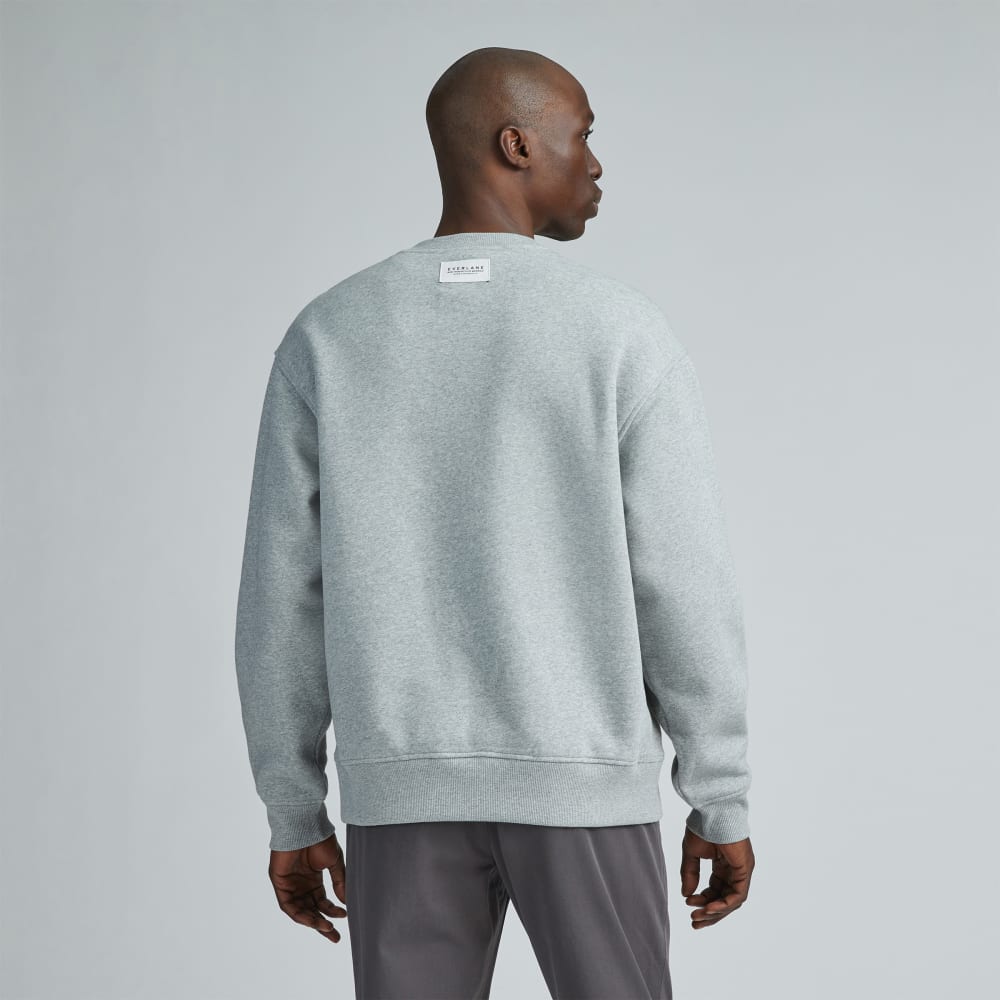 The ReTrack Crewneck Sweatshirt | Heathered Grey - Image 3