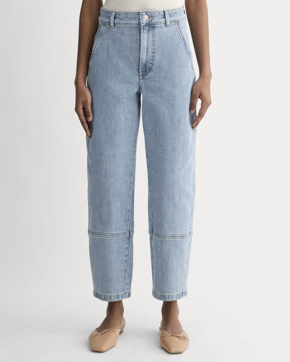 The Utility Barrel Pant | Light Indigo | Regular - Image 3