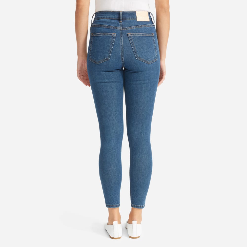The Authentic Stretch High-Rise Skinny | Mid Blue | 26.5 Inseam - Image 14