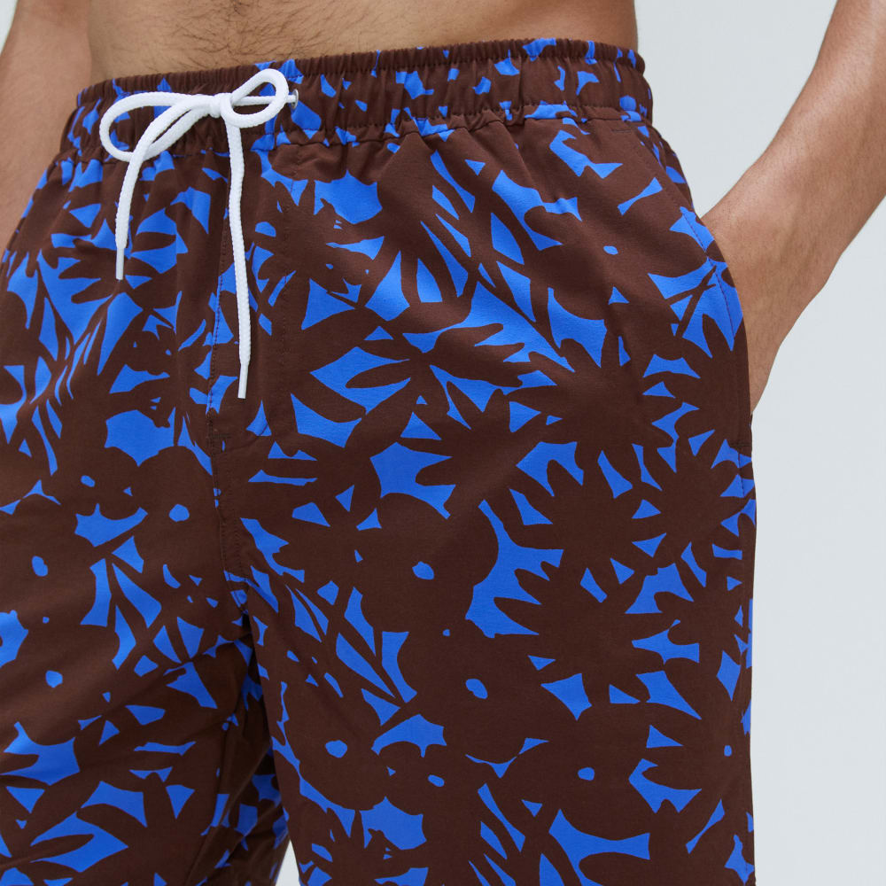 The ReNew Swim Short | Chicory Floral - Image 4