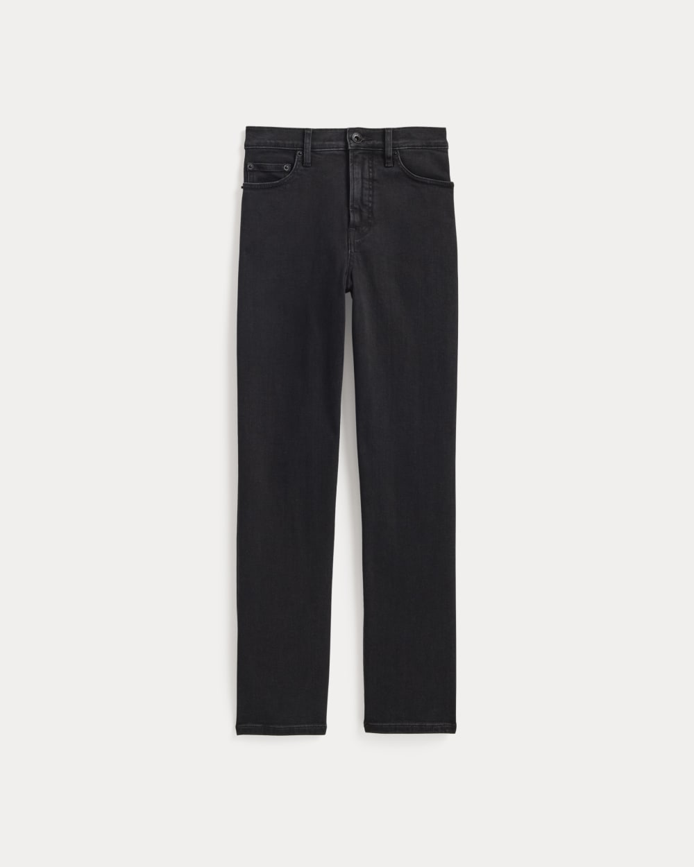 The High-Key Stovepipe Jean | Washed Black - Image 2