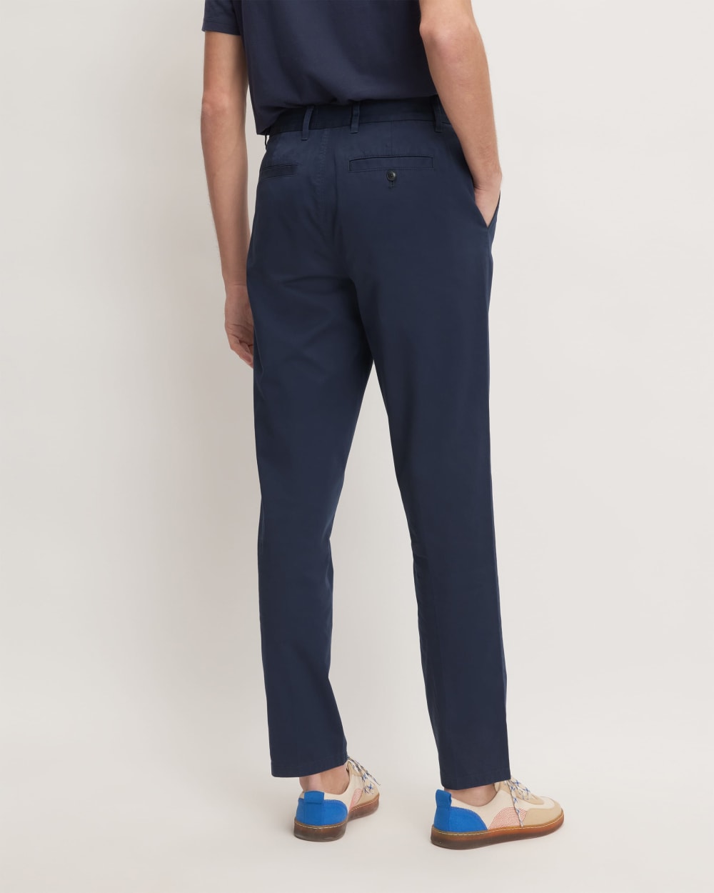 The Pleated Air Chino | Deep Navy - Image 4
