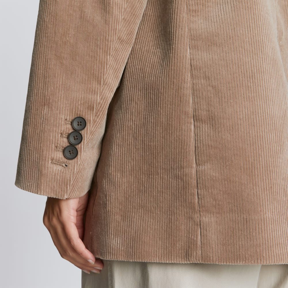The Corduroy '80s Blazer | Taupe Grey - Image 4