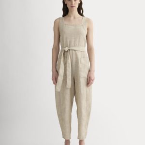 The Utility Coverall in Linen | Cornstalk Chambray