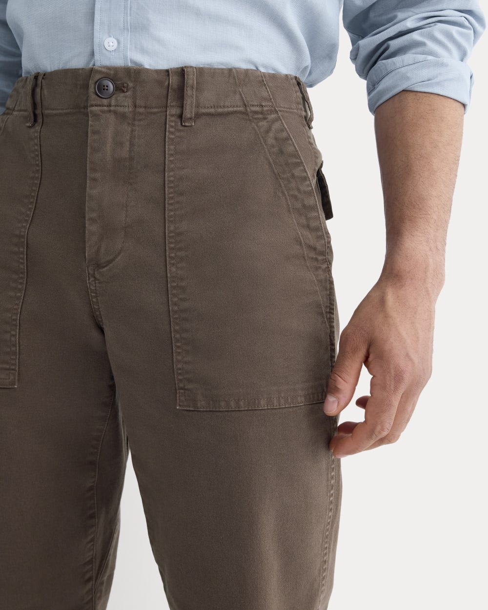 The Canvas Relaxed Pant | Earth Brown - Image 4
