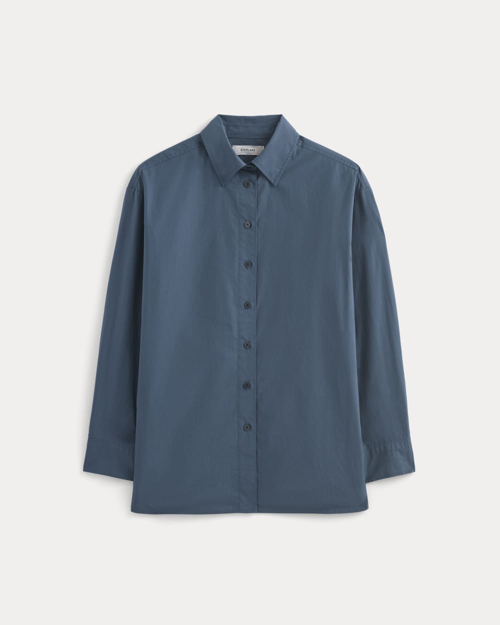 The Boyfriend Shirt in Ultrasoft Cotton | Deep Lazuli Blue - Image 2