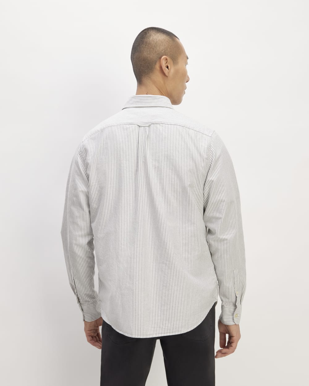 The Classic Oxford Shirt | Charcoal / White | Standard - Image 6