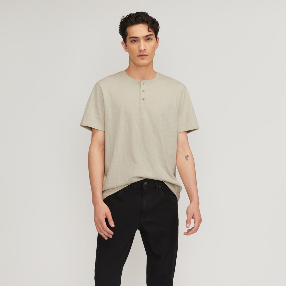 The Cotton Slub Henley | Pelican