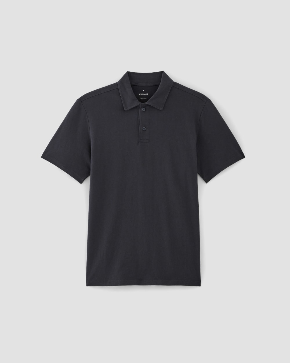 The Premium Weight Short-Sleeve Polo | Deep Navy - Image 2